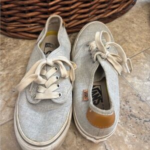 Vans Light Gray Canvas Slip-Ons 🟪2/$20